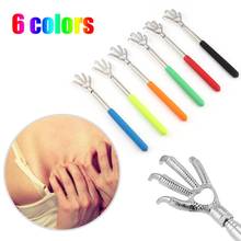 1pc Compact Telescopic Claw Stainless Steel Massager Back Scratcher 22-58cm Adjustable Back Scratching Massage Hand Claw 2024 - buy cheap