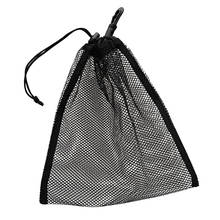 Saco de malha de nylon para mergulho, saco com cordão para carregar tênis de golf, sacola de malha de 7.87 "x 9.45" 2024 - compre barato