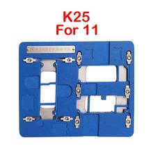 Mais novo mijing k25 k27 k30 placa-mãe fixação de solda reparação titular fixação para iphone 11 11 pro a13 cpu ferramenta de reparo de soldagem 2024 - compre barato