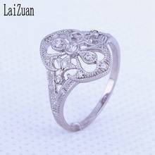 LaiZuan 925 Sterling Silver  Moissanite Ring for Women VVS/DEF Lab Grown Moissanite Diamond Wedding Engagement Vintage Jewelry 2024 - buy cheap