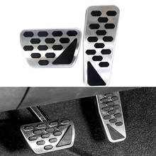 Stainless Steel Car Accelerator Gas Pedal Brake Pedal Pads Automatic For Jeep Wrangler 2018 2019 20 Automotive Fashion Refit Pad 2024 - buy cheap