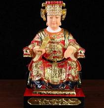 Estatua de cobre de alta calidad para el Salón del hogar, estatua de escultura dorada de Buda Talismán, diosa del mar, Matsu, MAZU, Guanyin, 28cm 2024 - compra barato