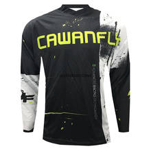 BMX-Camiseta de carreras juvenil para bicicleta de montaña, camisas de manga larga de motocross, jersey enduro, refrigeración 2024 - compra barato