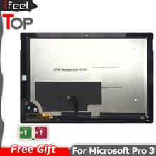 ЖК-дисплей для Microsoft Surface Pro 3 (1631) TOM12H20 V1.1 LTL120QL01 003 ЖК-дисплей сенсорный экран дигитайзер 2024 - купить недорого