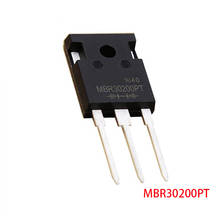 5pcs mbr30200pt to-247 mbr30200 toprendedor TO-3P 40a 100v diodo schottky 2024 - compre barato
