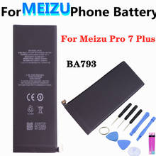 Batería BA793 de 3510mAh para teléfono inteligente Meizu Pro 7 Plus, M793Q, M793M, M793H, batería de repuesto de teléfono de alta capacidad + herramienta 2024 - compra barato