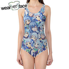 Anime Cartoon One-Piece Suits 3D All Over Printed One Piece Swimwear Hipster Beach Sportswear Summer Women Swimsuit 2024 - buy cheap