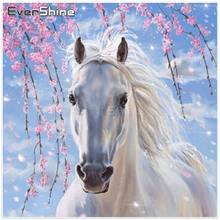 EverShine Horse Diamond Painting Pictures Of Rhinestones Full Square Drill Diamond Embroidery Cross Stitch Animals Home Decor 2024 - купить недорого