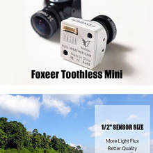 Foxeer Toothless Mini All-weather Camera CMOS 1/2 2.1mm Lens 1200TVL PAL NTSC 4:3 16:9 OSD Menu Remote Control w F405 F722 FC 2024 - buy cheap