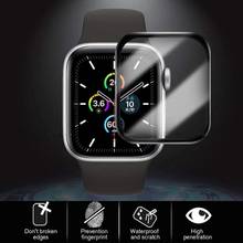 Защитная мягкая керамическая пленка для Apple Watch, защита экрана 42 мм 44 мм 40 мм 38 мм, iwatch 5 4 3 2 1 6 SE, не закаленное стекло 2024 - купить недорого