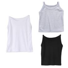 Lingerie Women Casual Bandage Sleeveless Tank Slim Short Tops Solid Bodycon Summer Blouse 2024 - buy cheap