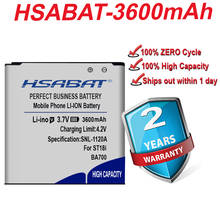 HSABAT 3600mAh BA700 Battery for Sony Ericsson XPERIA RAY ST18i MT11i MT15i MK16i, Xperia Neo MT15i Pro MK16i 2024 - buy cheap