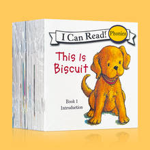 24 Books/set Biscuit Series Phonics English Picture Books I Can Read Children Story Book Early Educaction Pocket Reading Book 2024 - buy cheap