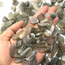 Drop Shipping 100g 3 Size Natural Black Sunstone Moonstone Mineral Crystal Gravel Rock Specimen stones and crystals 2024 - buy cheap