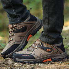 Size 39-47 Men Hiking Shoes Waterproof Outdoor Sport Shoes Brand Military Mountain Climbing Men Sneakers Lace Up Trekking Shoes 2024 - buy cheap