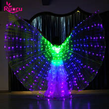 Ruoru Light Up Wings 3 Color Series Led Show Light Costume Adult Led Wings Alas Led Isis Wings  Led Dance Costume Women 2024 - buy cheap