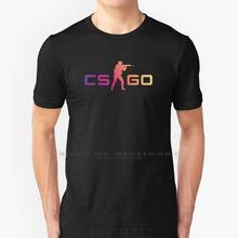 Csgo Fade T Shirt 100% Pure Cotton Csgo Cs Go Csgo Csgo Csgo Csgo Csgo Fade Csgo Fade Csgo Csgo Game Steam Counter Strike Awp 2024 - buy cheap