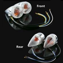Motorcycle Front Rear Bullet Turn Signal Indicator light Lamp For YAMAHA XV1900 2006-2013 07 08 09 10 11 12 New Clear 2024 - buy cheap