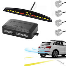 YASOKRO Car Parking Sensor Auto Parktronic LED Display Reverse Backup Car Parking Radar Monitor Detector System with 4 Sensors 2024 - buy cheap