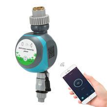 Controlador de temporizador de agua de riego inteligente con WiFi, temporizador de riego automático de teléfono móvil, inalámbrico, programable para jardín 2024 - compra barato