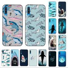 LVTLV-funda de teléfono con forma de tiburón ballena oceánica, para Samsung A30s 51 5 71 70 40 10 20 s 31 A7 A8 2018 2024 - compra barato