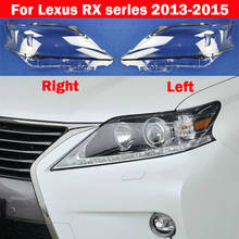 Front Headlight Headlamps Transparent Lampshades Lamp Shell Headlights Cover For Lexus RX280 RX300 2013 2014 2015 2024 - buy cheap