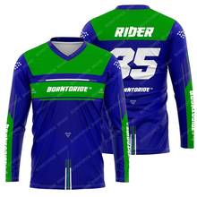 2020 Customize Team moto enduro motocross jersey Maillot Hombre speed bike MTB DH BMX MX Downhill jersey cycling jersey 2024 - buy cheap