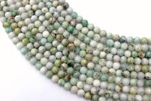 Natural Green Burma Jade Round Loose Beads Strand 6/8/10/12MM For Jewelry DIY Making Necklace Bracelet 2024 - buy cheap