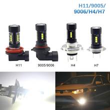 2Pcs H4/H7/H1/9005 60W 1800LM 6000K Car COB LED Conversion Headlight Light Lamp Bulb Hi/Lo Beam 2024 - buy cheap