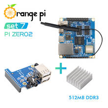 Orange Pi Zero 2 512MB+Expansion Board+Aluminum Heat Sink, Run Android 10,Ubuntu,Debian OS 2024 - buy cheap