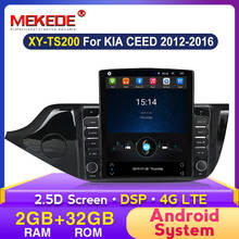 Mekede-central multimídia para carro 4g lte, com rádio e 32g, para kia mind ceed jd 2012, 2013, 2014, 2015, android 2g ram 2024 - compre barato