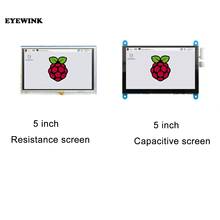 LCD module 5.0 inch Pi TFT 5 inch Resistive Touch Screen 5.0 inch LCD shield module HDMI interface for Raspberry Pi 3 A+/B+/2B 2024 - buy cheap