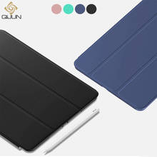 Capa para samsung tab s2 qijun 9.7 polegadas com suporte para tablet, cobertura protetora inteligente para dormir automático 2024 - compre barato