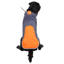 Pet Clothes Reflective Big Dog Clothes Winter Clothes Jackets Adjustment Cotton Raincoat Waterproof Dog Pet Warm Coats 2024 - buy cheap