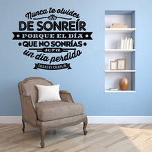 Spain Charles Chaplin quotes vinyl wall stickers art mural poster living room and bedroom home decor house decoration 2024 - buy cheap