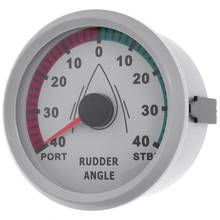 Boat Rudder Angle Gauge Indicator 12/24V with Anti-Fogging Glass Stainless Steel Navigate Yacht 2024 - buy cheap