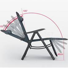Cadeira reclinável de verão, dobrável, para almoço em família, com encosto para cadeira preguiçosa, portátil, varanda para o verão 2024 - compre barato