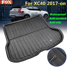 For Volvo XC40 2017 2018 2019 2020 Tailored Boot Liner Tray Rear Trunk Cargo Liner Mat Floor Sheet Carpet Tray Waterproof 2024 - buy cheap