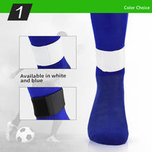 1Pair Soccer Shin Guard Adjustable Elastic Stay Fixed Bandage Breathable Tape Shin Pads Prevent Drop Sports Bandage for Football 2024 - buy cheap