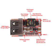 Hot Sale 1Pc DC 12V/24V To 5V 3A 6-24V  Mini USB Output Charger Step Down Power Module DC-DC Adjustable Buck Converter 2024 - buy cheap