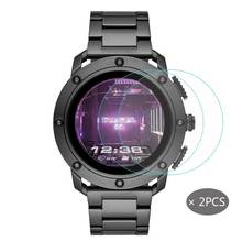 Película de vidro temperado para smartwatch, proteção transparente para diesel, relógio axial, tela protetora, (2 pacotes) 2024 - compre barato