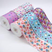 DIY Cartoon Printed Grosgrain Ribbon For Craft Supplies Sewing Accessories 5 Yards. 47049 2024 - buy cheap