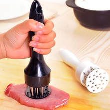 Utensilio de cocina de acero inoxidable, Tensor de carne, aguja para carne, chuletas de cerdo, martillo de carne suelto para el hogar, herramienta para carne 2024 - compra barato