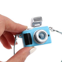 Mini cámara en miniatura para casa de muñecas, accesorios de escena, juguetes de decoración, 1/12 2024 - compra barato