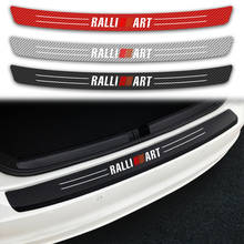 Car Tail Trunk Decoration Bumper Protection Stickers Ralli Art Emblem Badge Decal For Mitsubishi Lancer 10 asx lancer outlander 2024 - buy cheap