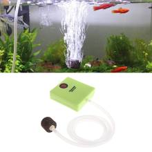 Aquarium Dry Battery Operated Fish Tank Air Pump Aerator Oxygen With Air Stone Drop Ship 2024 - buy cheap