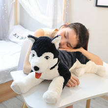 Dropshipping 30cm Lifelike Husky Dog Plush Toy Simulation Stuffed Dog Animal Toys Children Soft Baby Doll Kid Girl Lovely Gift 2024 - buy cheap