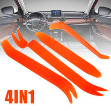 4pcs Radio Panel Door Clip Panel Trim Dash Audio Removal Installer Pry Kit Repair Tool Auto Car Pry Portable Hand Tools 2024 - buy cheap