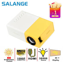 Salange YG300 Mini Projector LED Projector Lcd Projetor Audio HDMI-compatible Mini Proyector Home Theater Media Player Beamer 2024 - buy cheap