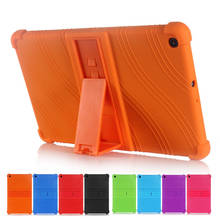 Funda de silicona a prueba de golpes para Samsung Galaxy Tab A7, 10,4, 2020, soporte, A7, SM-T500, SM-T505, SM-T507 2024 - compra barato